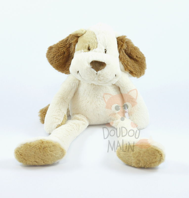  funky long legs soft toy dog beige brown 